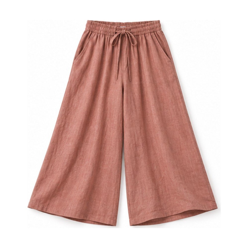 Elastic Waist Palazzo Pants